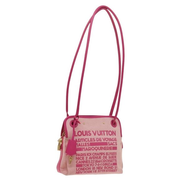 Louis Vuitton Handbags - LOUIS VUITTON Cruise Line Rider Shoulder Bag Pink LV Auth